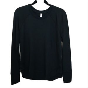 Athleta mindset sweatshirt XS NWT Black